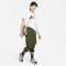 NIKE Sportswear T-Shirt M&auml;dchen 100 - white/black S (128-137 cm)