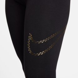 NIKE Sportswear Premium Essentials Shine High-Waist Leggings Damen 010 - black XS