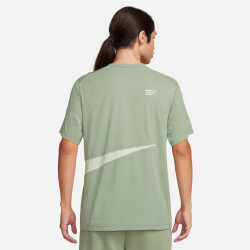 NIKE Dri-FIT UV Hyverse kurzarm Fitnessshirt Herren 386 - oil green/olive aura/sea glass/sea glass S