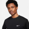 NIKE Dri-FIT UV Hyverse kurzarm Fitnessshirt Herren 010 - black/summit white/summit white S