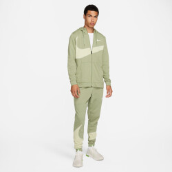 NIKE Dri-FIT Fleece Fitness Kapuzenjacke Herren 386 - oil...
