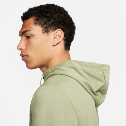 NIKE Dri-FIT Fleece Fitness Kapuzenjacke Herren 386 - oil green/sea glass S