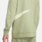 NIKE Dri-FIT Fleece Fitness Kapuzenjacke Herren 386 - oil green/sea glass S