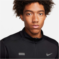 NIKE Element Flash Dri-FIT 1/2-Zip Laufshirt Herren 010 -...