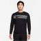 NIKE Miler Flash Dri-FIT UV langarm Laufshirt Herren 010 - black/reflective silv S