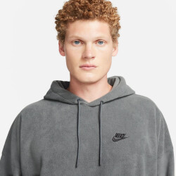 NIKE Club Fleece+ Polar Fleece Hoodie Herren 068 - iron grey/black XXL