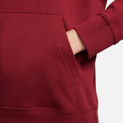 NIKE Club French Terry Hoodie Herren 677 - team red/team red XS