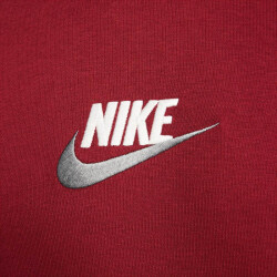 NIKE Club French Terry Hoodie Herren 677 - team red/team red XS