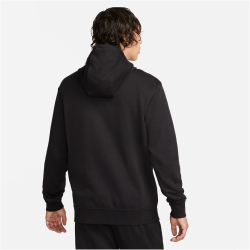 NIKE Club French Terry Hoodie Herren 010 - black/black XXL