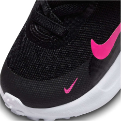 NIKE Revolution 7 Baby-Sneaker 002 - black/hyper pink-white 17
