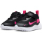 NIKE Revolution 7 Baby-Sneaker 002 - black/hyper pink-white 22