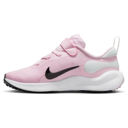 NIKE Revolution 7 Sneaker mit Klettverschluss Kinder 600 - pink foam /black-summit white-white 27.5
