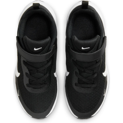 NIKE Revolution 7 Sneaker mit Klettverschluss Kinder 003 - black/white-white 27.5