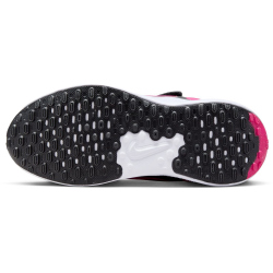 NIKE Revolution 7 Sneaker mit Klettverschluss Kinder 002 - black/hyper pink-white 25