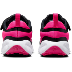 NIKE Revolution 7 Sneaker mit Klettverschluss Kinder 002 - black/hyper pink-white 25