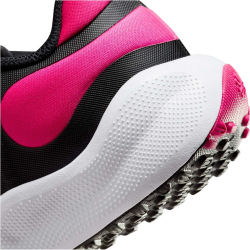 NIKE Revolution 7 Sneaker mit Klettverschluss Kinder 002 - black/hyper pink-white 27.5