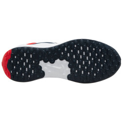 NIKE Revolution 7 Sneaker Kinder 400 - dark obsidian/white-bright crimson-black 36