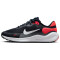 NIKE Revolution 7 Sneaker Kinder 400 - dark obsidian/white-bright crimson-black 36