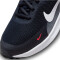 NIKE Revolution 7 Sneaker Kinder 400 - dark obsidian/white-bright crimson-black 36