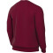 NIKE Club French Terry Sweatshirt Herren 677 - team red S