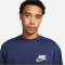 NIKE Club French Terry Sweatshirt Herren 410 - midnight navy S