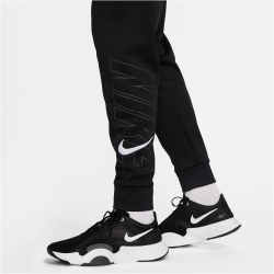 NIKE Therma-FIT Tapered Fitness Trainingshose Herren 010 - black/white S