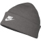 NIKE PEAK Tall Cuff Futura Beanie 091 - carbon heather/white