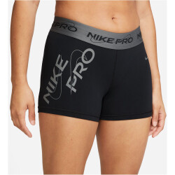 NIKE Pro Graphic Mid-Rise 3" Shorts Damen 010 -...