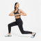 NIKE One Therma-FIT High-Waist 7/8 Jogginghose Damen 010 - black/white XS