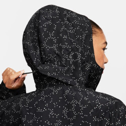 NIKE Dri-FIT Laufjacke Damen 010 - black/reflective silv XS