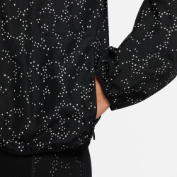 NIKE Dri-FIT Laufjacke Damen 010 - black/reflective silv XS