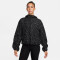 NIKE Dri-FIT Laufjacke Damen 010 - black/reflective silv XS