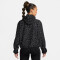 NIKE Dri-FIT Laufjacke Damen 010 - black/reflective silv M