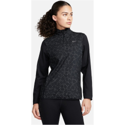 NIKE Swift Element 1/2-Zip Laufshirt Damen 010 -...