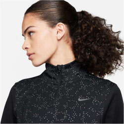 NIKE Swift Element 1/2-Zip Laufshirt Damen 010 -...