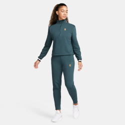 NIKECourt Dri-FIT Heritage Fleece Tennisshirt Damen 328 -...