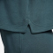 NIKECourt Dri-FIT Heritage Fleece Tennisshirt Damen 328 - deep jungle/deep jungle S
