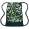 NIKE Brasilia Turnbeutel (18L) 328 - deep jungle/lt lemon twist/white