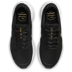 NIKE Revolution 7 Road Laufschuhe Damen 006 - black/metallic gold-white-dk smoke grey 36.5