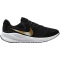 NIKE Revolution 7 Road Laufschuhe Damen 006 - black/metallic gold-white-dk smoke grey 42