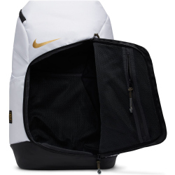 NIKE Hoops Elite Rucksack (32 L) 100 - white/black/metallic gold