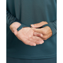 NIKE Dri-FIT Academy langarm Fu&szlig;ball Trainingsshirt Herren 328 - deep jungle/black/deep jungle/black L