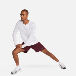 NIKE Dri-FIT Challenger 7" Laufshorts Herren 681 - night maroon/reflective silv S