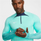 NIKE Dri-FIT Strike langarm Fu&szlig;ball Trainingsshirt Herren 349 - hyper turq/washed teal/white S