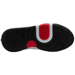 NIKE Team Hustle D 11 Basketballschuhe Kinder 602 - university red/black-white 35.5