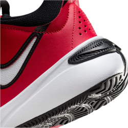 NIKE Team Hustle D 11 Basketballschuhe Kinder 602 - university red/black-white 35.5