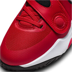 NIKE Team Hustle D 11 Basketballschuhe Kinder 602 - university red/black-white 38.5
