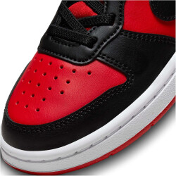 NIKE Court Borough Low Recraft Sneaker Jungen 600 - university red/black-white 27.5