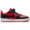 NIKE Court Borough Low Recraft Sneaker Jungen 600 - university red/black-white 27.5