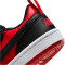 NIKE Court Borough Low Recraft Sneaker Jungen 600 - university red/black-white 27.5
